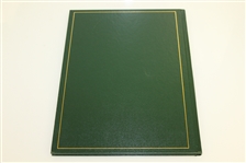 2000 Masters Tournament Annual Book - Vijay Singh Winner