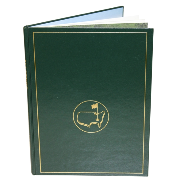 2001 Masters Tournament Annual Book - Tiger Woods Winner