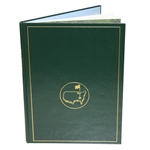 2001 Masters Tournament Annual Book - Tiger Woods Winner