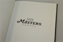 2001 Masters Tournament Annual Book - Tiger Woods Winner