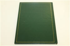 2001 Masters Tournament Annual Book - Tiger Woods Winner
