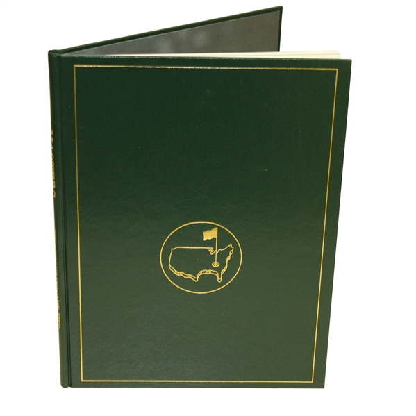 2002 Masters Tournament Annual Book - Tiger Woods Winner