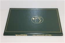 2002 Masters Tournament Annual Book - Tiger Woods Winner