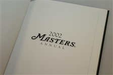 2002 Masters Tournament Annual Book - Tiger Woods Winner