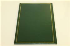 2002 Masters Tournament Annual Book - Tiger Woods Winner