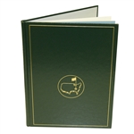 2003 Masters Tournament Annual Book - Mike Weir Winner