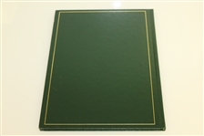 2003 Masters Tournament Annual Book - Mike Weir Winner