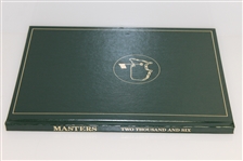 2006 Masters Tournament Annual Book - Phil Mickelson Winner with Original Box