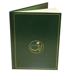 2009 Masters Tournament Annual Book - Angel Cabrera Winner