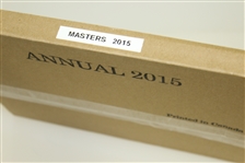 2015 Masters Tournament Annual Book - Jordan Spieth Winner - Unopened in Original Box