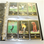 1995 Grand Slam Ventures Masters Collection Foil Card Set and Binder - NR-MT
