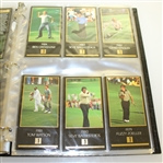 1995 Grand Slam Ventures Masters Collection Foil Card Set and Binder - NR-MT