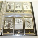 1995 Grand Slam Ventures Masters Collection Foil Card Set and Binder - NR-MT