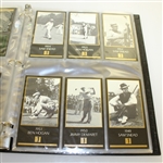 1995 Grand Slam Ventures Masters Collection Foil Card Set and Binder - NR-MT