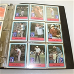 1983 PGA Tour Card Set with Binder