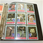 1983 PGA Tour Card Set with Binder