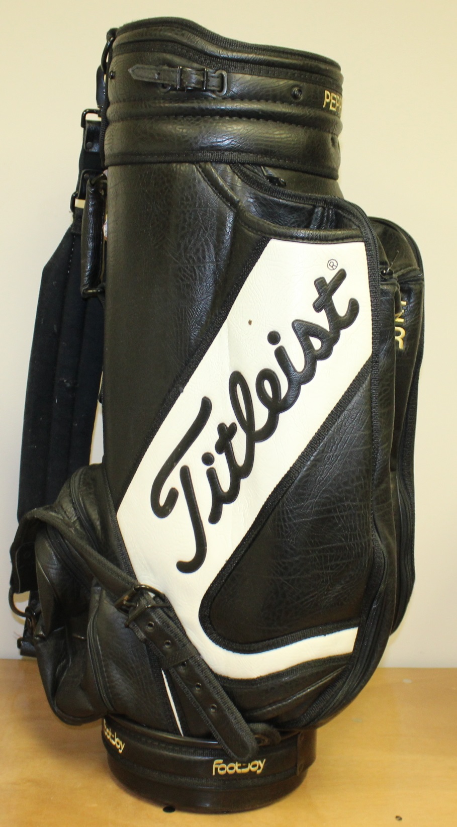 Lot Detail - Dottie Pepper's Tour Used Titleist Golf Bag