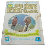 1968 Bob Hope Desert Classic Program - Arnold Palmer Win