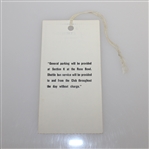 Arnold Palmer 1980 Golf Exhibition Ticket - Annandale Golf Club