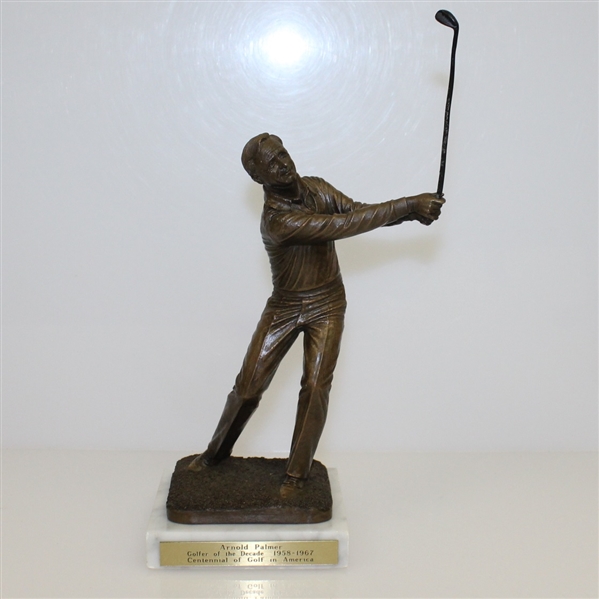 Arnold Palmer Golfer of the Decade 1958-1967 Statue