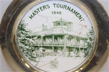 1946 Masters Tournament Contestant Plate - First Contestants Gift - Highly Collectible