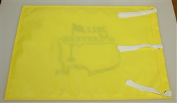 Bubba Watson Signed 2012 Masters Tournament Embroidered Flag JSA ALOA