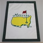 Arnold Palmer Signed Undated Masters Tournament Garden Flag JSA ALOA