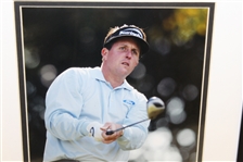 Phil Mickelson (2004 Masters) & Ernie Els (1994 & 1997 US Open) Photos - Framed - Al Kelley Collection