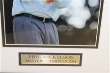 Phil Mickelson (2004 Masters) & Ernie Els (1994 & 1997 US Open) Photos - Framed - Al Kelley Collection