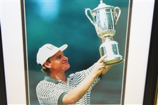 Phil Mickelson (2004 Masters) & Ernie Els (1994 & 1997 US Open) Photos - Framed - Al Kelley Collection