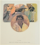 1971 Ryder Cup Spitzmiller Prints of Palmer, Nicklaus, Barber, & Trevino - Al Kelley Collection