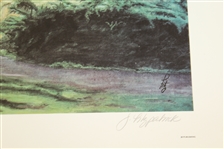 Ltd Ed 1985 Cypress Point Hole #15 Print Signed by Artist J. Fitzpatrick