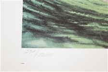 Ltd Ed 1985 Cypress Point Hole #15 Print Signed by Artist J. Fitzpatrick