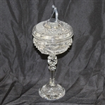 Deane Beman's Original 1987 Ryder Cup at Muirfield Village Crystal Trophy W/Figural Golfer