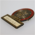 CHAMPION Deane Beman's 1963 US Amateur Championship Contestant Badge-Significant Opportunity!