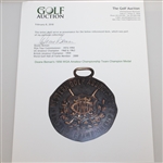 Deane Beman's 1956 WGA Amateur Championship Team Champion Medal
