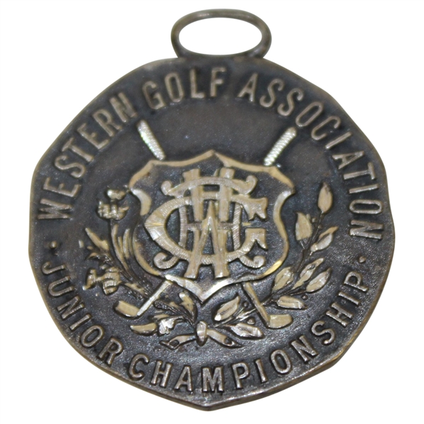 Deane Bemans 1956 WGA Junior Amateur Championship Medalist Medal