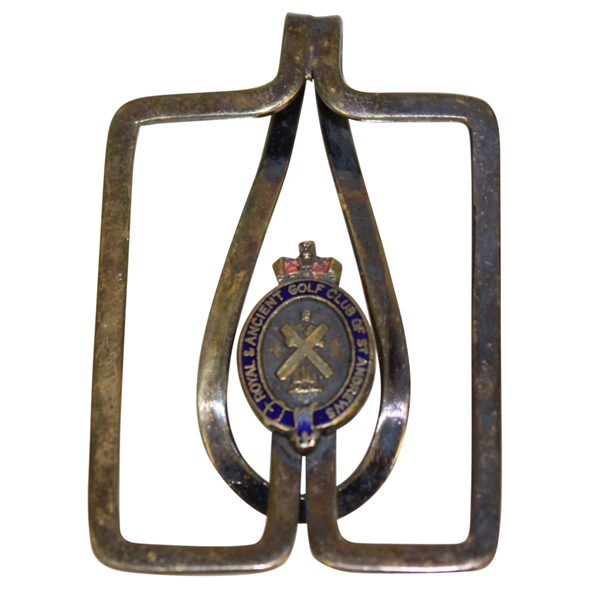 Undated Royal & Ancient Golf Club of St. Andrews Money Clip - Deane Beman Collection
