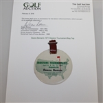 Deane Beman's 1971 Masters Tournament Contestant Bag Tag - Charles Coody Winner