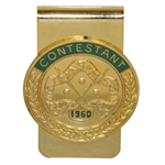 Deane Bemans 1960 Trans-Mississippi Contestant Money Clip - CHAMPION!