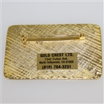 Deane Beman's Personal PGA of America Undated Name Badge