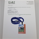 Deane Beman's 2011 US Open at Congressional USGA Guest All Access Pass - Rory McIlroy Winner