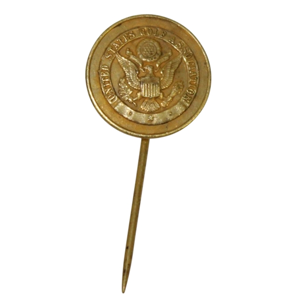 Deane Bemans Undated USGA Gold Pin