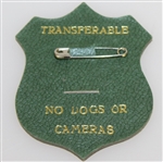 1979 Open Championship at Royal Lytham F 4/1 Badge - Deane Beman Collection
