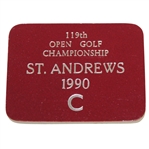 1990 Open Championship at St. Andrews C Badge - Deane Beman Collection