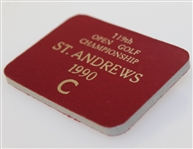 1990 Open Championship at St. Andrews C Badge - Deane Beman Collection