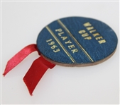 Deane Beman's 1963 Walker Cup Match Contestant Badge/Ribbon