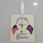 Deane Beman's 1979 Ryder Cup at The Greenbrier Bag Tag