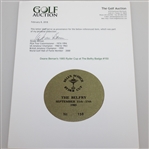 Deane Beman's 1985 Ryder Cup at The Belfry Badge #150
