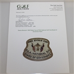 Deane Beman's 1983 Ryder Cup at PGA National Golf Club Board of Governors Patch